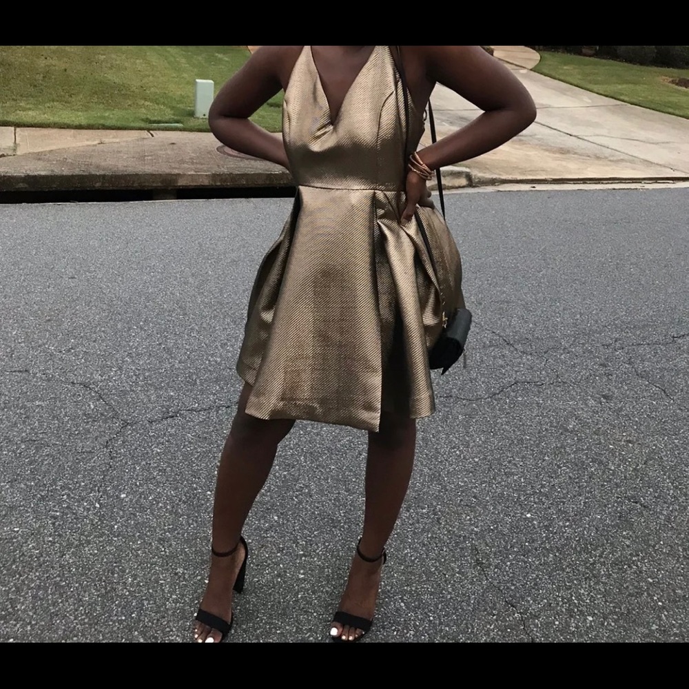 Bronze above the knee special event dress